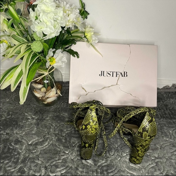 Just fab lace up heels sandals - Picture 6 of 7